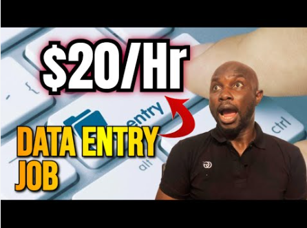 Remote Data Entry Specialist Job: Salary, $20 - $28/per hour